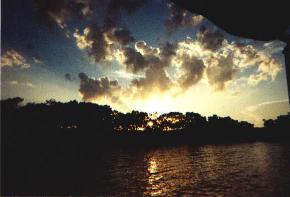 Sunset at Sid Richardson